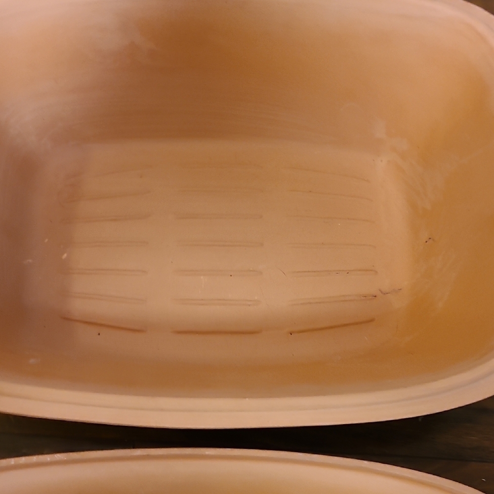 Romertopf Terracotta Clay Baker Dish with Lid - Orange - Picture 6 of 13